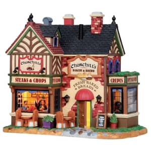 Lemax Christmas Village Churchills Bakery And Bistro - 15223