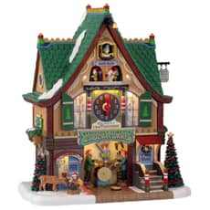 Lemax Christmas Village Friendly Forest Clockworks - 15734