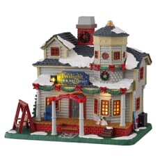 Lemax Christmas Village Twilight Bed And Breakfast (Smoking) With 4.5V Adaptor - 15740