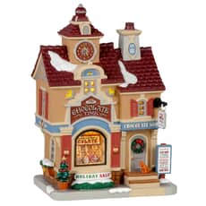 Lemax Christmas Village Chocolate Time Battery Operated Led - 15765