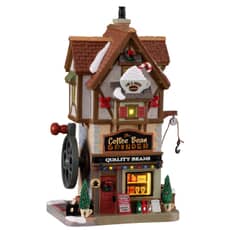 Lemax Christmas Village The Coffee Bean Grinder Battery Operated Led - 15780