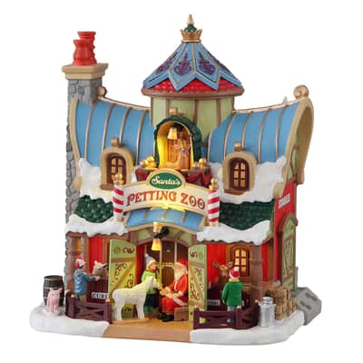 Lemax Christmas Village Santas Petting Zoo - 15792