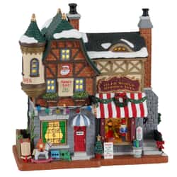 Lemax Christmas Village Santas List Toy Shop Battery Led