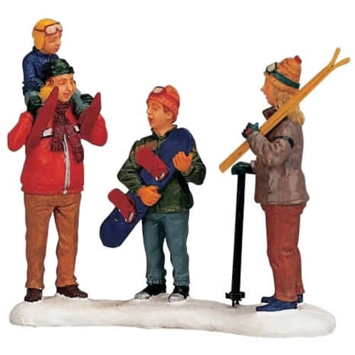 Lemax Christmas Village Back At Base Lodge - 22558