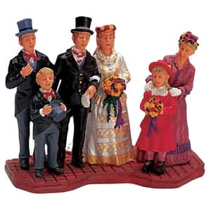 Lemax Christmas Village Wedding Portrait - 22618