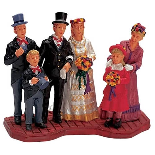 Lemax Christmas Village Wedding Portrait - 22618
