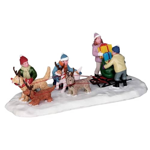 Lemax Christmas Village Neighbourhood Santas - 23961