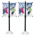 Lemax - Street Pole Banner - Set of 2