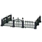 Lemax Lemax Christmas Village Classic Victorian Fence Set Of 7 - 24534