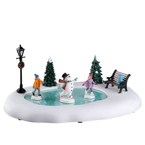 Lemax Christmas Village Frosty Goes Ice Skating -24951