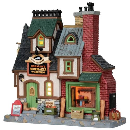 Lemax Christmas Village Normans Shoemaker Workshop - 25365