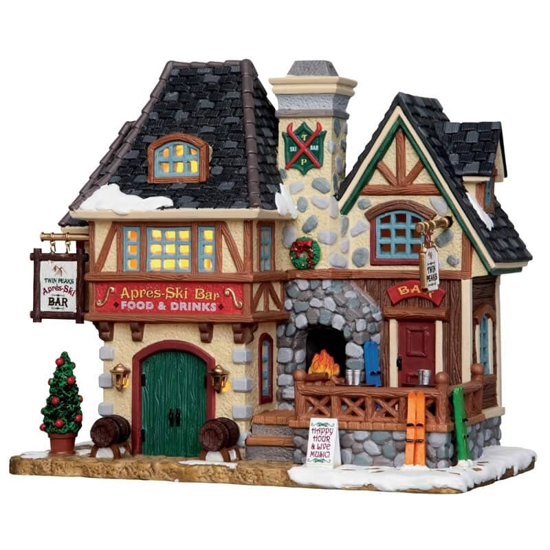 Lemax Chiesa St. Matteo LED – Villaggio Natalizio, Porcellana, 22 Cm, Batteria