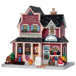 Lemax Christmas Village Old Town Artisans Gallery And Shop - 25392