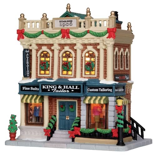 Lemax Christmas Village King And Hall Tailor - 25396