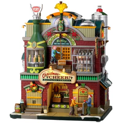 Lemax Christmas Village Christmas Cheer Bottling Company  -25858