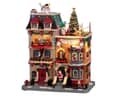 Lemax Christmas Village Santas Rooftop Bash -25861
