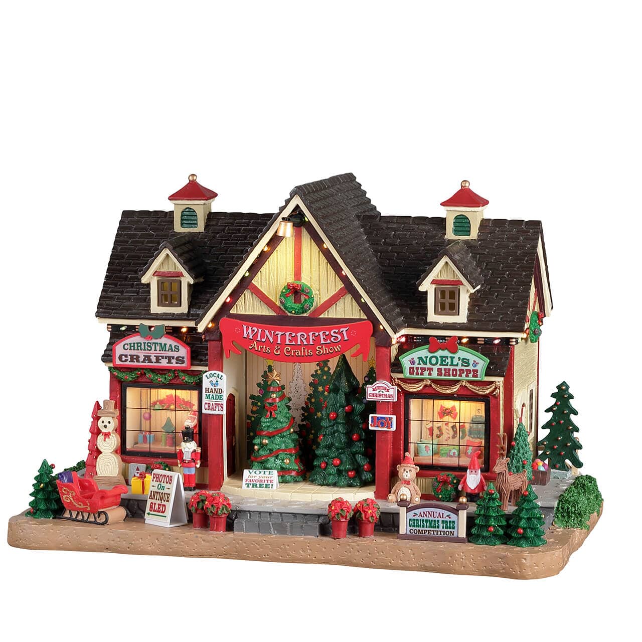 Lemax Christmas Villages, Lighted Buildings, Lemax Collectables