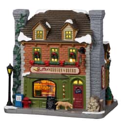 Lemax Christmas Village Butter’s Bakery  Bread Battery Operated Led -25874