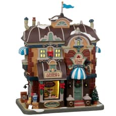 Lemax Christmas Village Olde Time Fudge Shop Battery Operated Led -25898