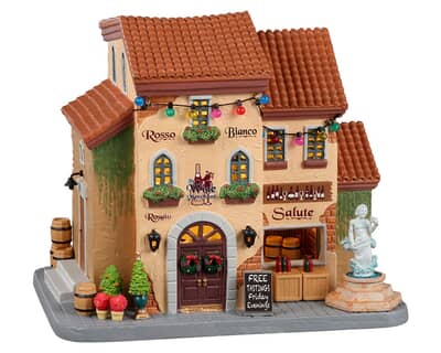 Lemax Christmas Village The Wine Merchant - 25936