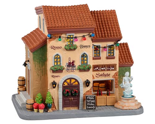 Lemax Christmas Village The Wine Merchant - 25936