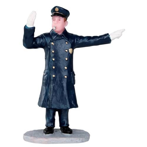 Lemax Christmas Village Directing Traffic - 32122