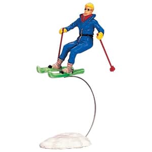Lemax Christmas Village Weekend Skier - 32769