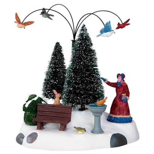 Lemax Christmas Village Winter Feeding B/O (4.5V) - 34628