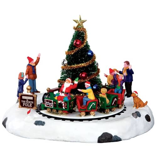 Lemax Christmas Village Santas Kiddie Train Battery Operated (4.5V) - 34631