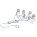 Lemax Christmas Village Four LED Light Bulb String (4.5V) - 34667