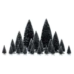 Lemax - Assorted Pine Trees Set Of 21