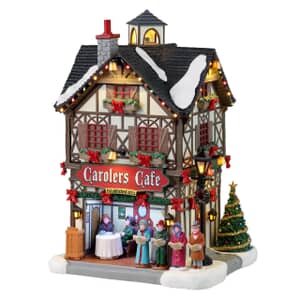 Lemax Christmas Village Carolers Cafe - 35024