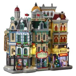 Lemax Christmas Village The Holly Jolly Hotel Battery Operated Led - 35028