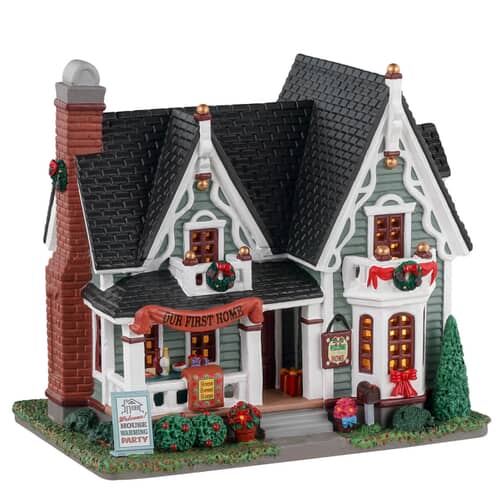 Lemax Christmas Village House Warming - 35040