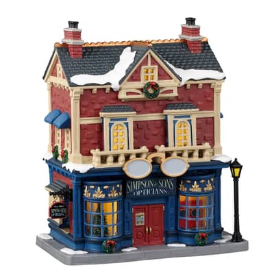Lemax Christmas Village Simpson Sons Opticians - 35059