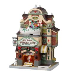 Lemax Christmas Village St. Nick Wooden Shoe Shop - 35069