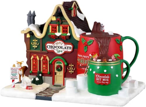 Lemax Christmas Village Hot Chocolate Spa - 35070