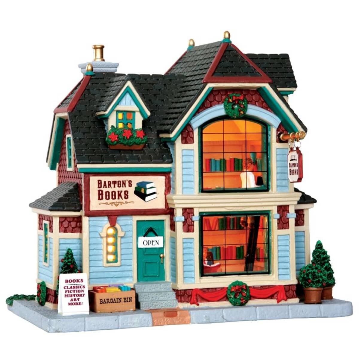 Lemax Christmas Village Bartons Books - 35523 - (35523) - £39.99 from ...