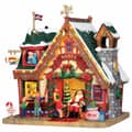 Lemax Christmas Village Santas Cabin With 4.5V Adaptor - 35554