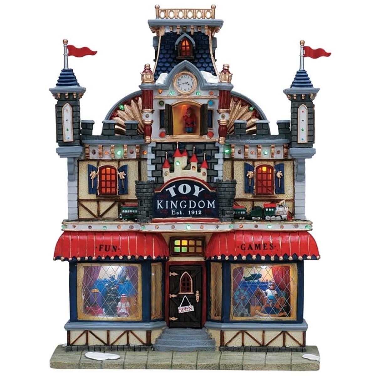 Lemax Christmas Village Toy Kingdom Facade Battery Operated (4.5V