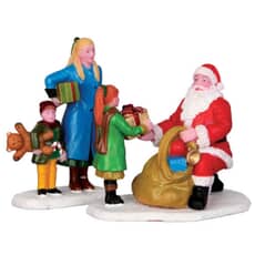 Lemax Christmas Village Presents From Santa Set Of 2 - 42245