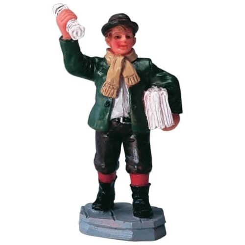 Lemax Christmas Village Paper Boy  - 42864