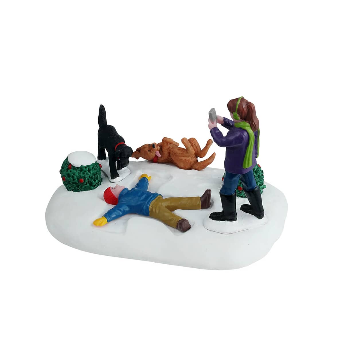 Lemax Christmas Village Snow Angels Best Friend - 43715