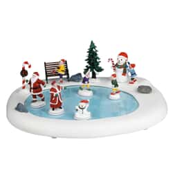 Lemax Christmas Village Northern Lights Skating Pond - 44363