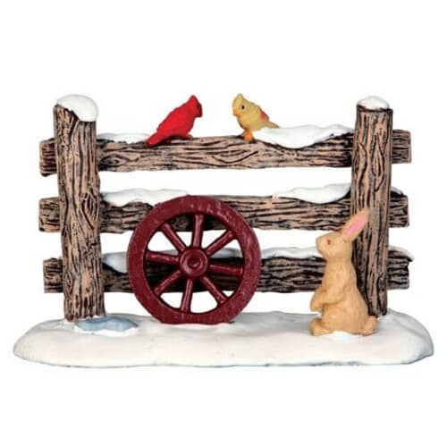 Lemax Christmas Village Rustic Wood Fence - 44760