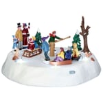 Lemax Christmas Village Victorian Ice Merry Go Round - 44773