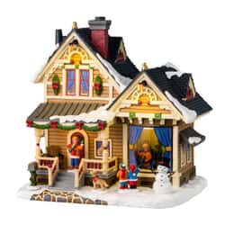 Lemax Christmas Village Christmas Eve At Grandmas Battery Operated Led - 45221