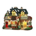 Lemax Christmas Village Farnley Moor Cottage Battery Operated Led - 45237
