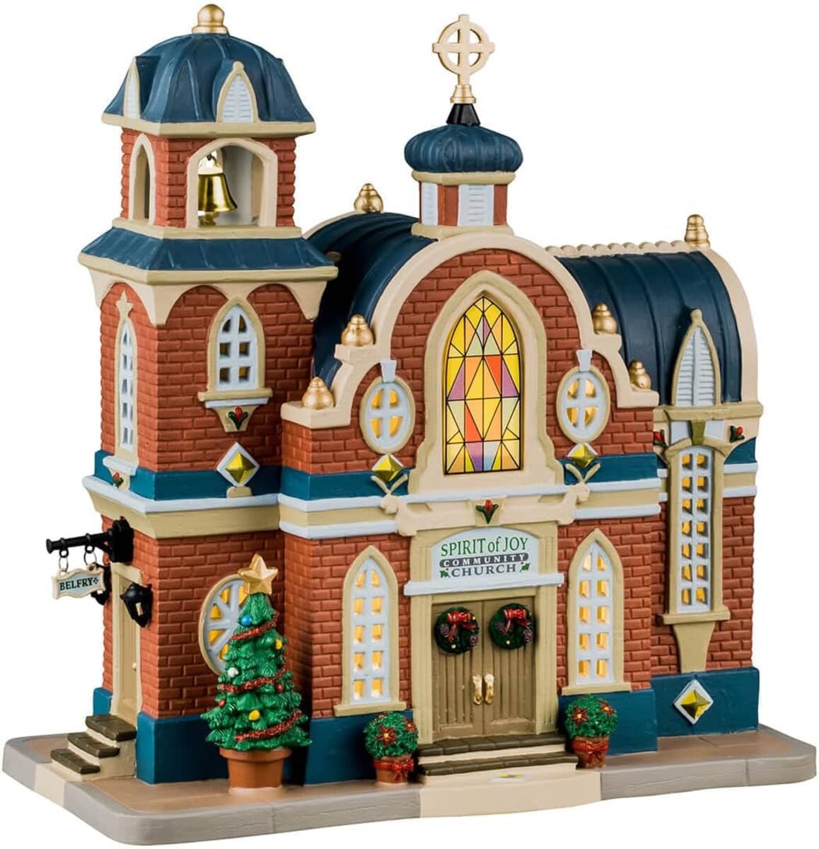 Lemax Christmas Village Spirit Of Joy Community Church - 45253