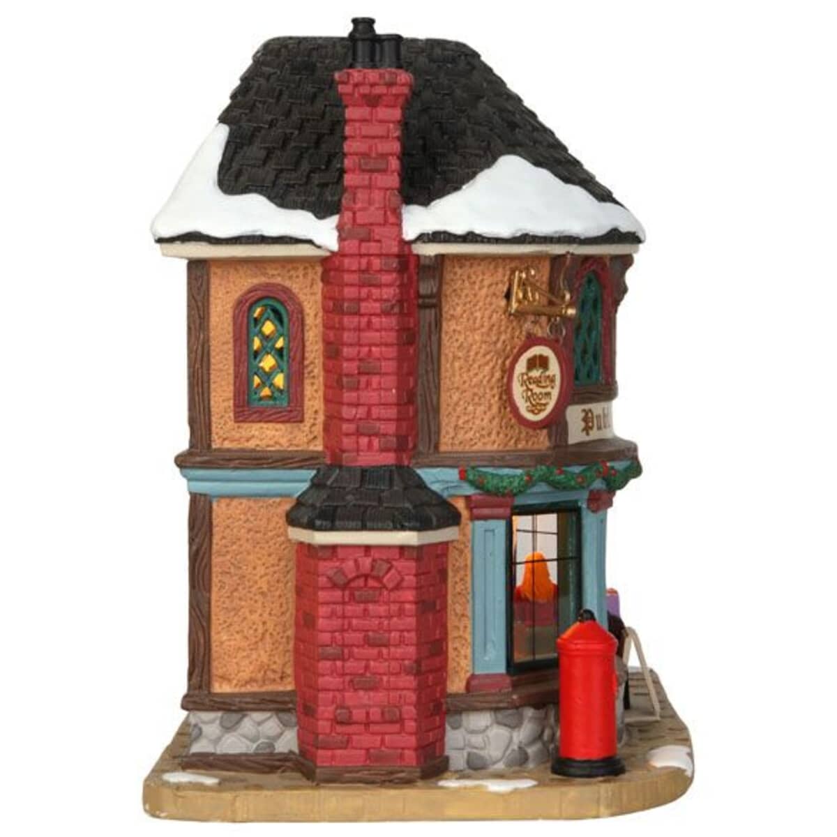 Lemax Christmas Village Public Library - 45722 - (45722) - £46.49 from ...